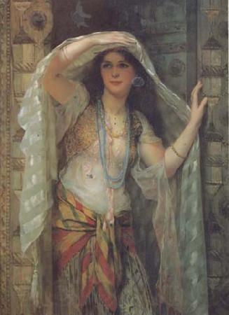 William Clarke Wontner Safe,One of the Three Ladies of Bagdad (mk32) Germany oil painting art